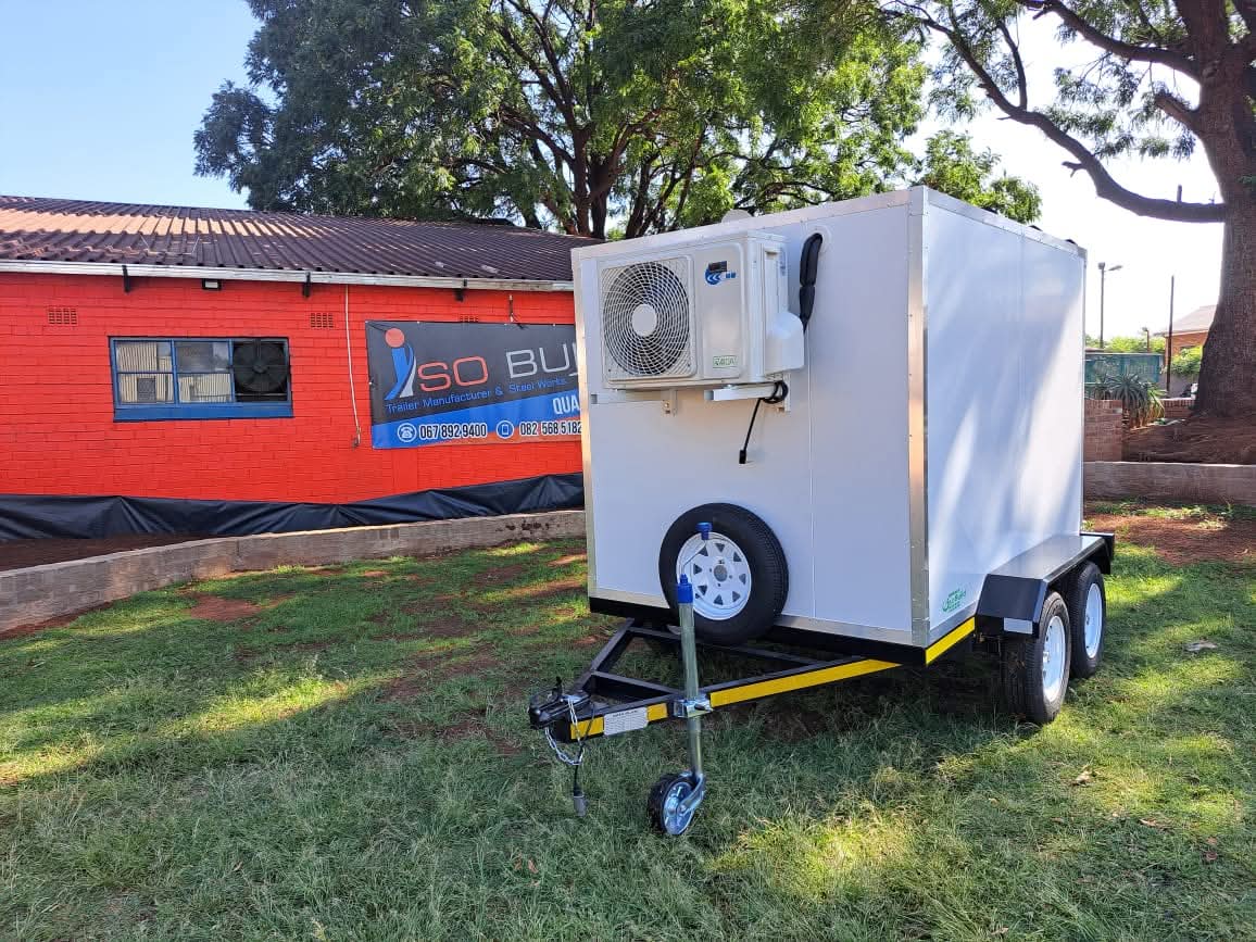 Mobile Freezer Trailer designed by ISO Build in Pretoria