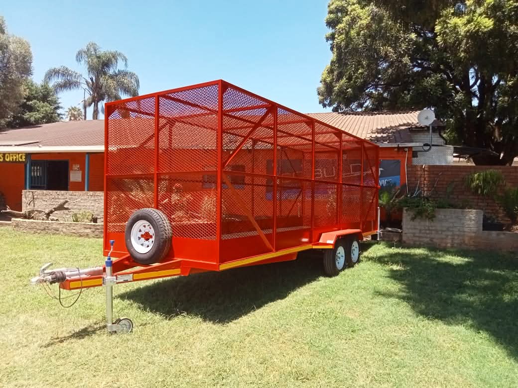 Custom Build Utility trailer manufactured by ISO Build in Pretoria