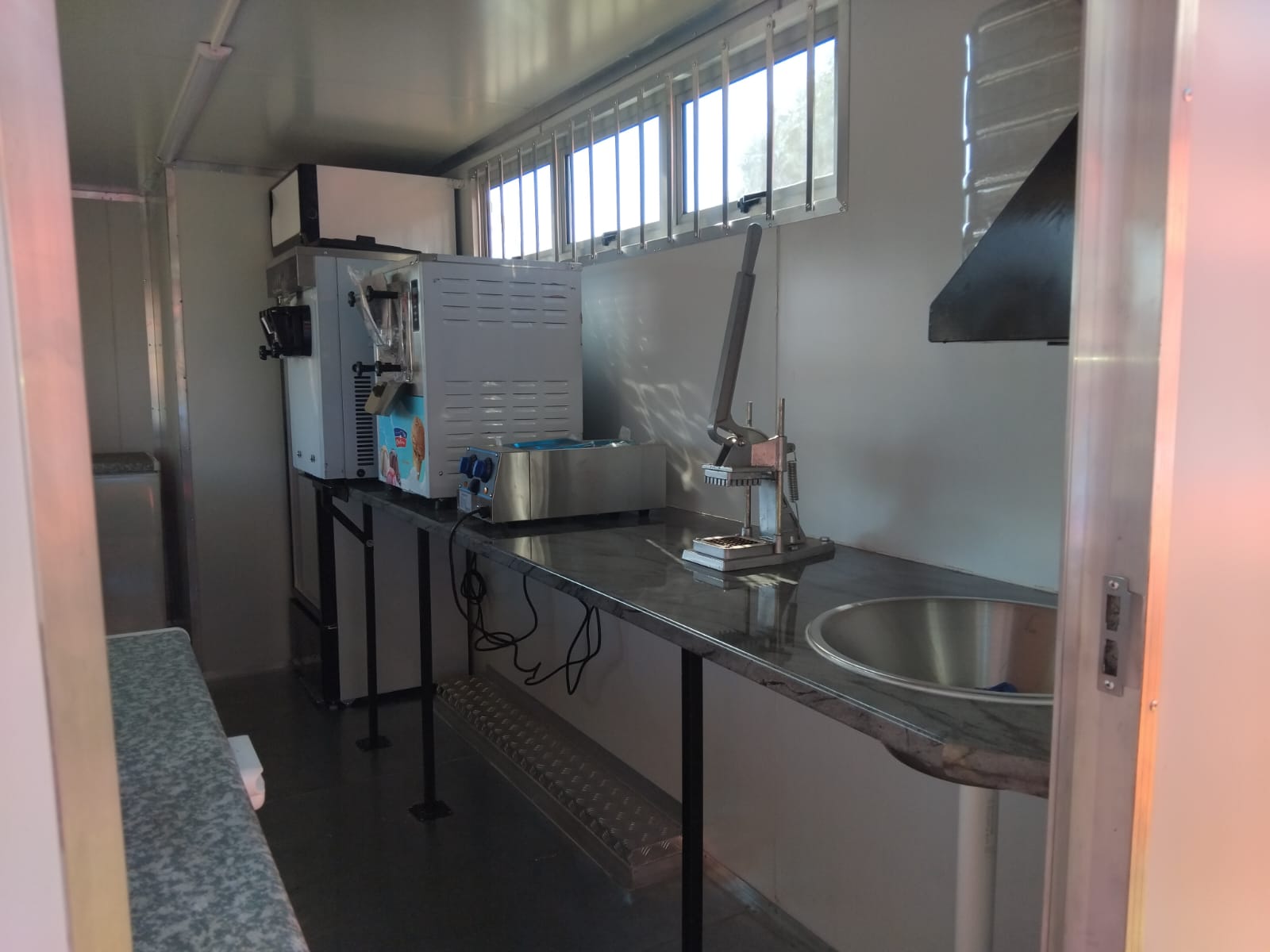 Customized mobile kitchen Mobile kitchen trailer designed by ISO Build Pretoria